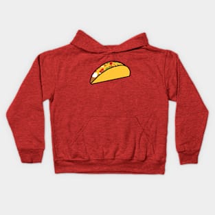 Taco Food Art Kids Hoodie